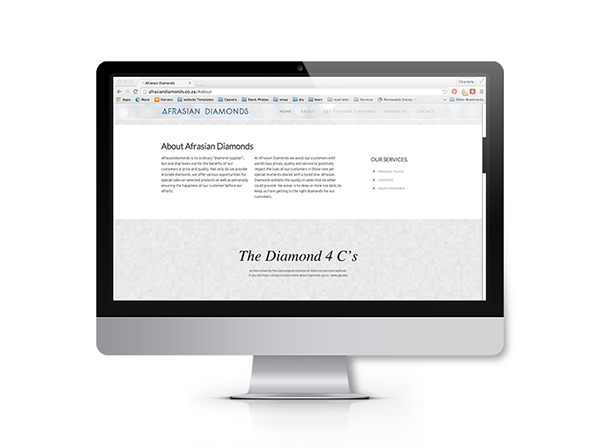 Website Designs diamonds HTML css