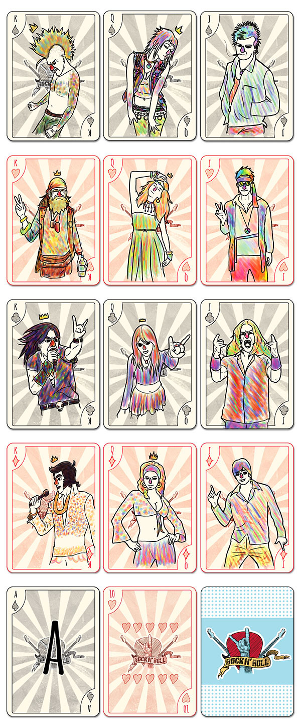 rock tribes Playing Cards deck of cards card
