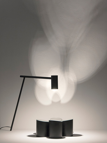ferréol babin fragment Lamp light mirror black design gallery france