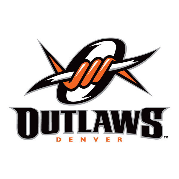 denver lacrosse team sports logo outlaws