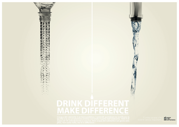 difference water acqua pubblico make rubinetto