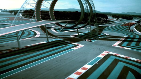 Racing Formula1 toyota commercial 3D compositing