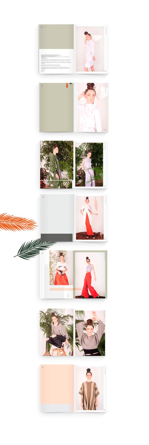 brand Lookbook moda Style stylist graphic magazine Catalogue business card fashion design