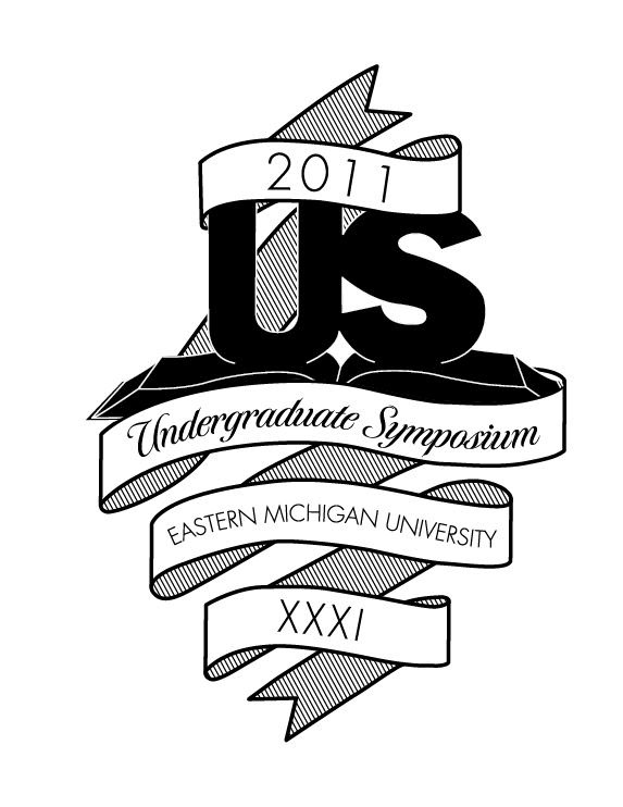 identity Logo Design Eastern Michigan University symposium undergraduate symposium