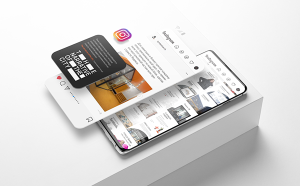 Social media | Aesthetic brand zone design