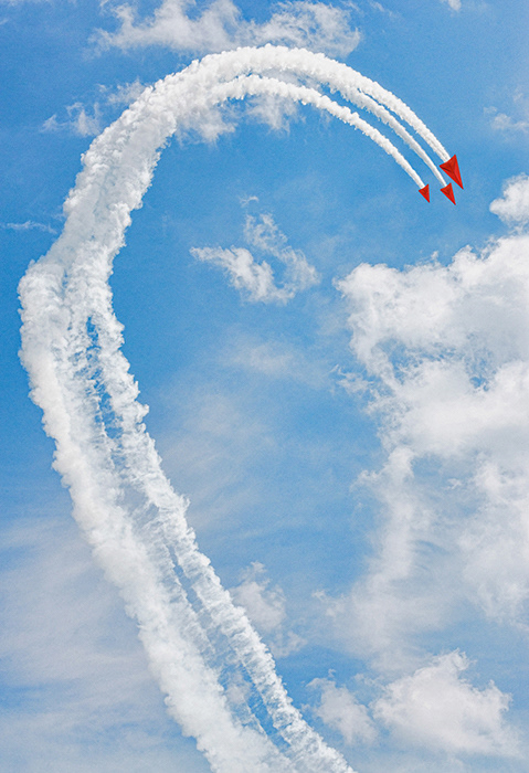 photomanipulation paper airplane conceptual fine art Creative Direction  collage photocollage chicago airandwatershow