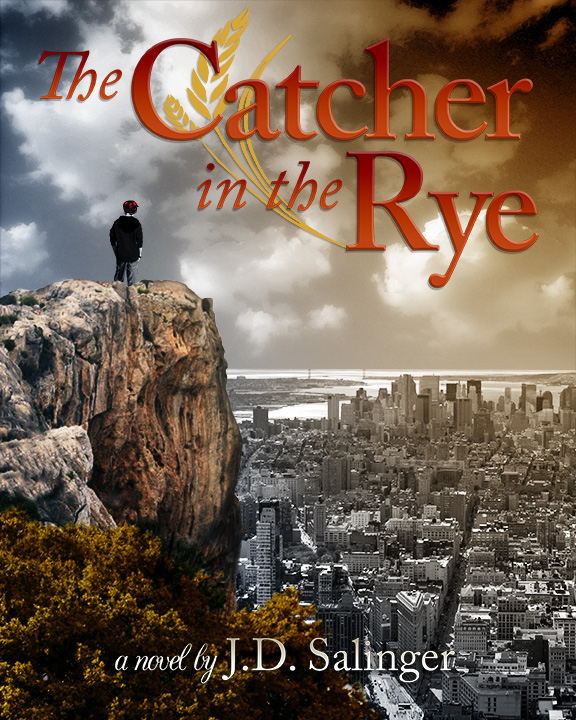 The Catcher in the Rye Book Cover on Behance