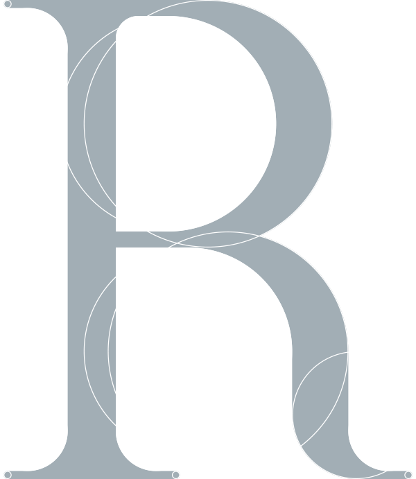 type letter geometric construction serif sans serif vintage Retro