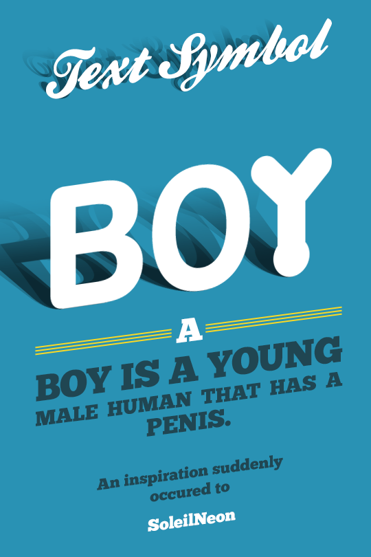 boy girl poster graphic design