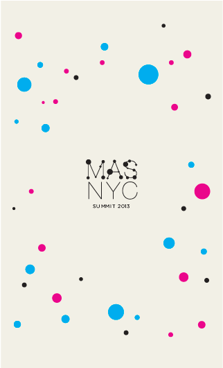 Event collateral MASNYC  mas nyc hipsters urban planning conference