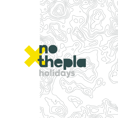 Travel trips Holiday India Thepla logo branding  creative Socialmedia