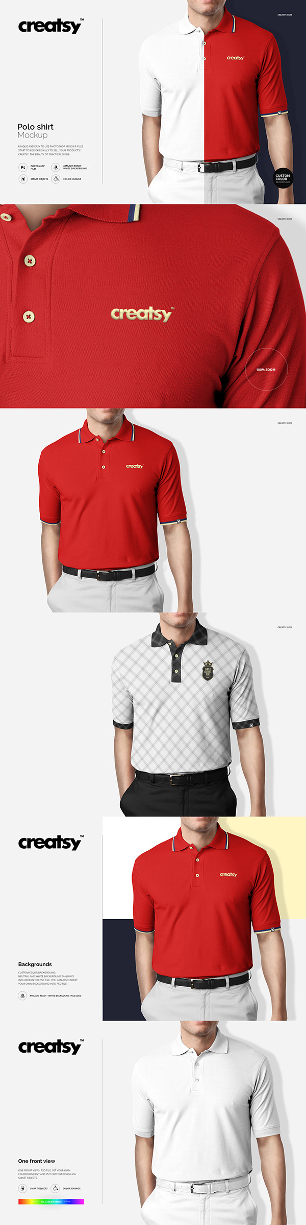 Download Polo Shirt Mockup on Behance