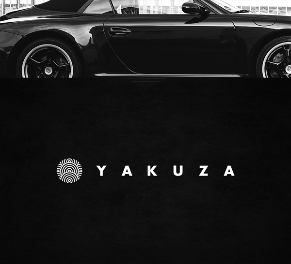 brand identity japan yakuza black minimal corporate design inspire business iphone macbook Website mobile stationary