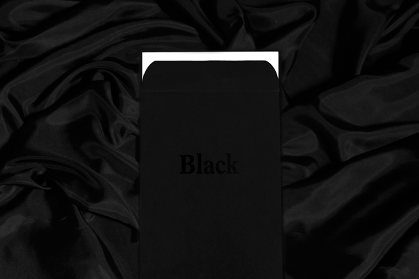 black Typographie magazine fabric shadow UQAM Montreal light