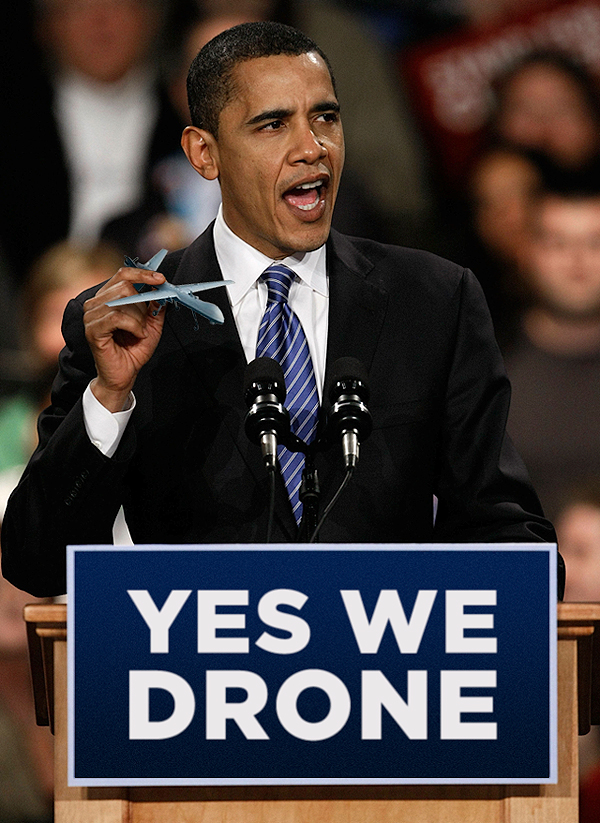 drone dream obama bush Yes we drone