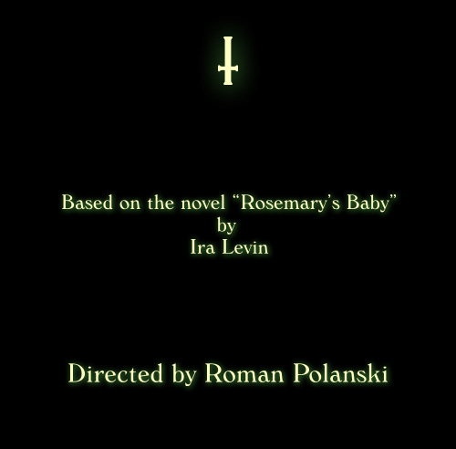3D traditional animation rosemary's baby roman polanski black sabbath end titles  cinematica motion graphics 