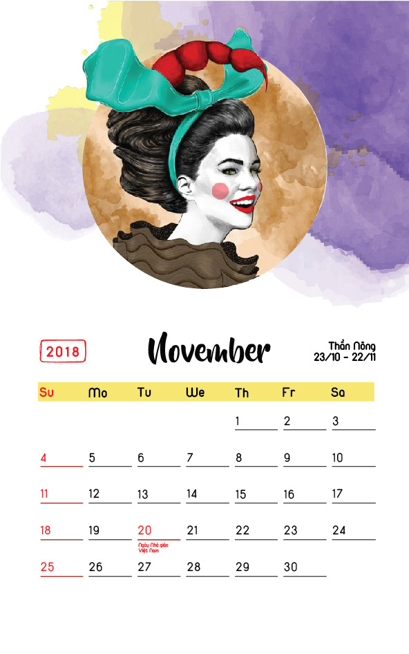 calendar zodiac girl