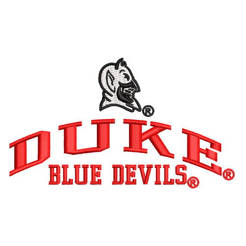 Duke Blue Devils Embroidery logo.