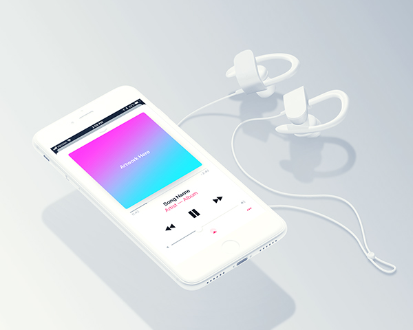 Free Spotify & Apple Music Mockup