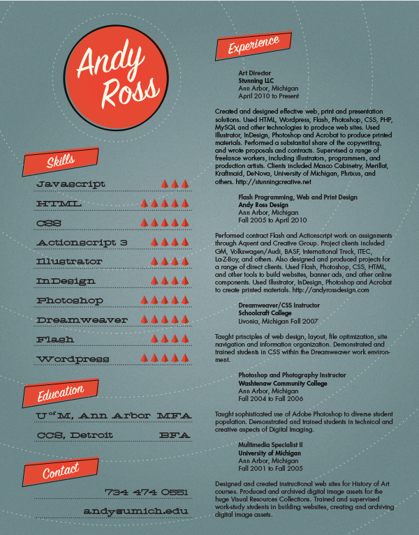 andy ross Resume