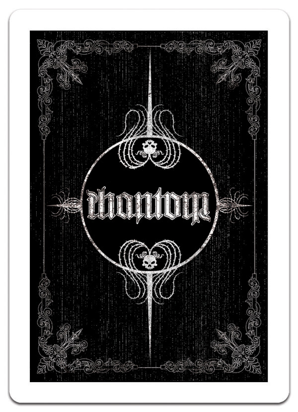 Bicycle phantom deck playing card design limited mystique factory graphic handdrawn mr.zero