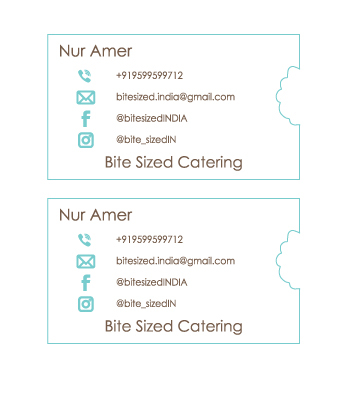 bitesized pastries branding  cafe ILLUSTRATION  businesscards Sweets logo menu flyers