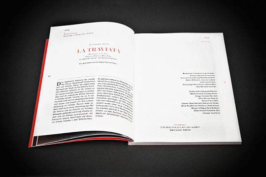 Spielplan Oper Graz 2012 - Corporate publishing