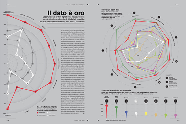 Wired ITA italia Data open Open Data Government public public administrations information design visualization data visualization radar chart Wired UK