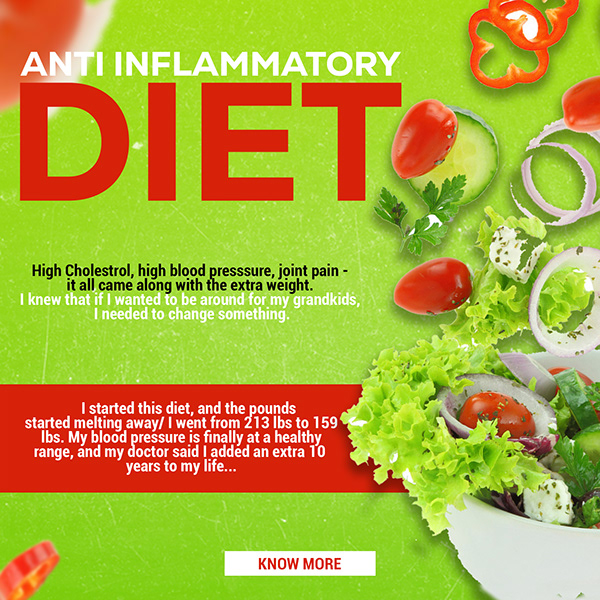 Anit inflammatory diet poster for social media