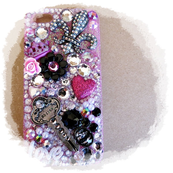 iphone case bling case bling deco decoden DIY phone tablet cover hard shell iPad Mini iPad