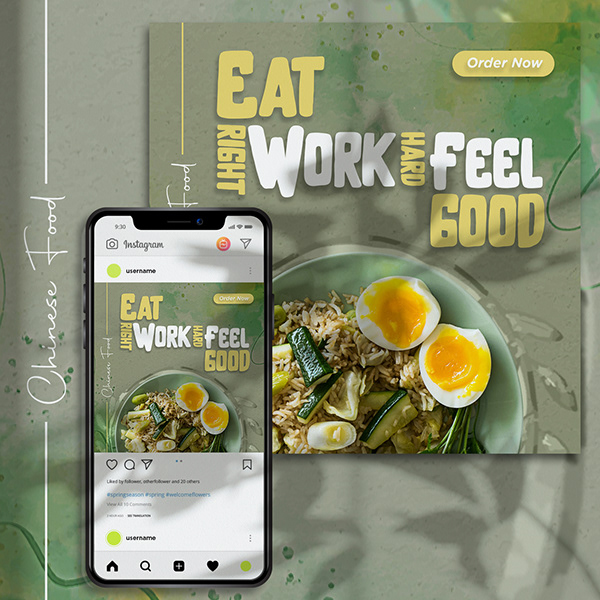Food Banner-Social Media Banner