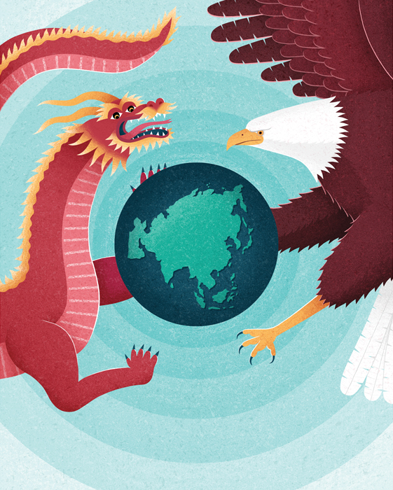 china america usa dragon eagle