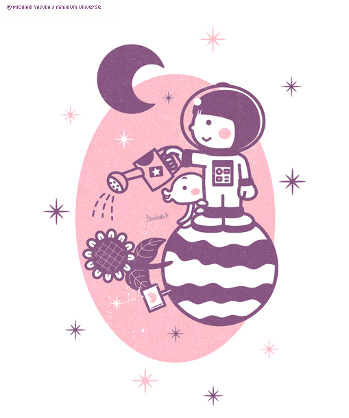 adobe illustrator Adobe Photoshop astronaut ILLUSTRATION  Illustrator Character