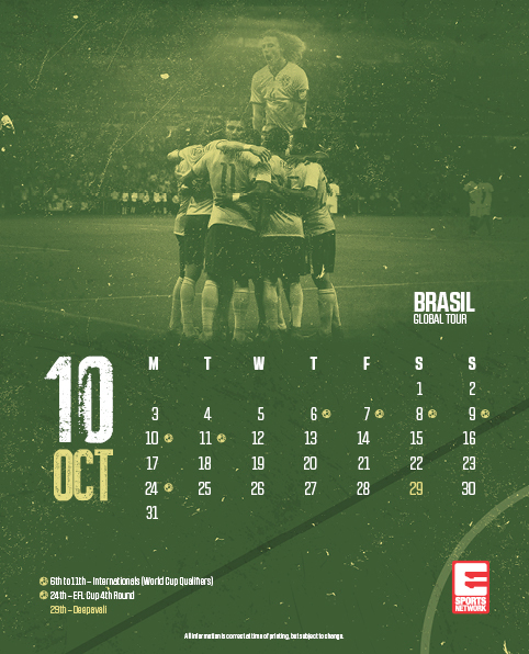 football soccer calendar EPL