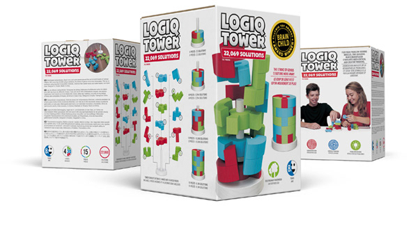 logiq toy puzzle logical thinking play pentomino igračka brainteaser logic game tower new stacking concentration problem solving