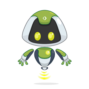 robot mecha cartoon cute kawaii Mascot Character vector design brand