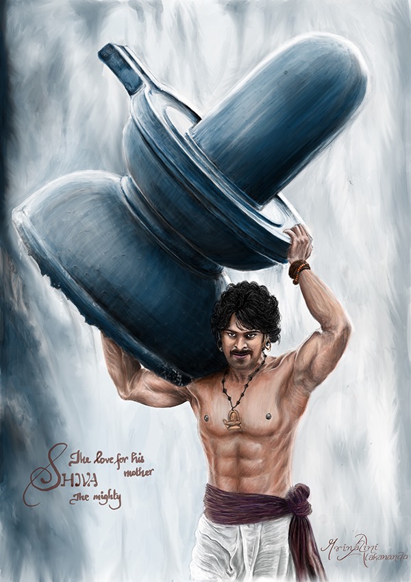 Kokuyo Camlin - Draw, paint or sketch this Baahubali 2 scene by hand -  using any art medium of your choice - for example, acrylic, water colours,  poster colours, pencil sketch, brush
