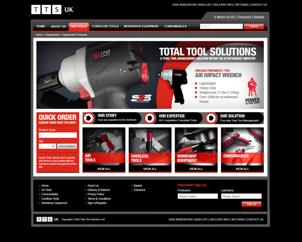 eCommerce Tool Store  Black black