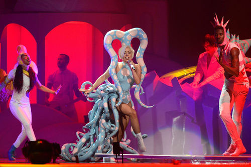 Lady Gaga costume accessories accessory design Performance latex Vex kink Style
