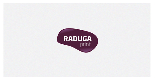 logo Logotype  Print house  Raduga  print  identity  brandbook  Brand book