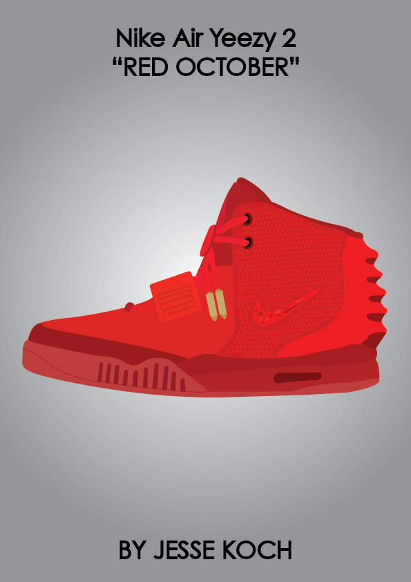 visitor Adept Moss Nike Air Yeezy 2 Collection on Behance