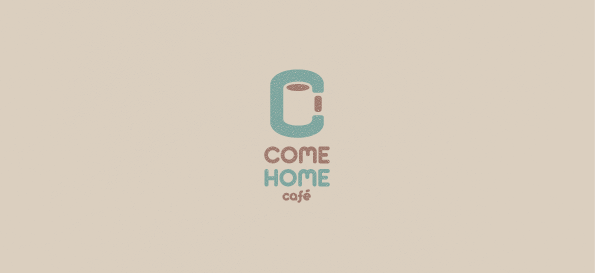 Coffee logo logos Logo Design magic coffee come home cafe tie tie a tie designs all4leo all4leo.lt cafe