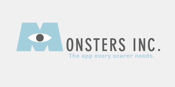 app ios mock up scarer monster iphone Monsters Inc
