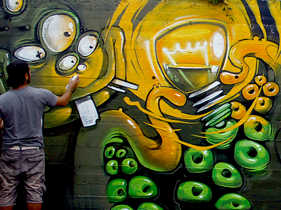 Graffiti arsek erase studio four plus vector UI dribbble