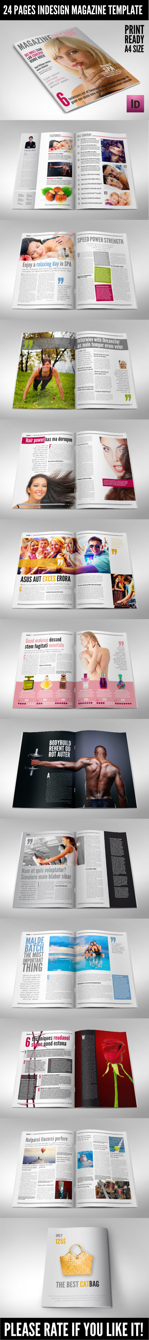 agency art brochure clean company economy elegant indesign magazine indesign template Layout magazine minimal modern