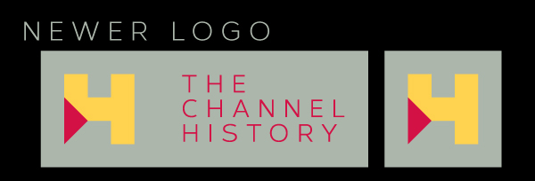 history Channel tv Programs rebranding flat yellow historia brand Logotype graphic design posters ID