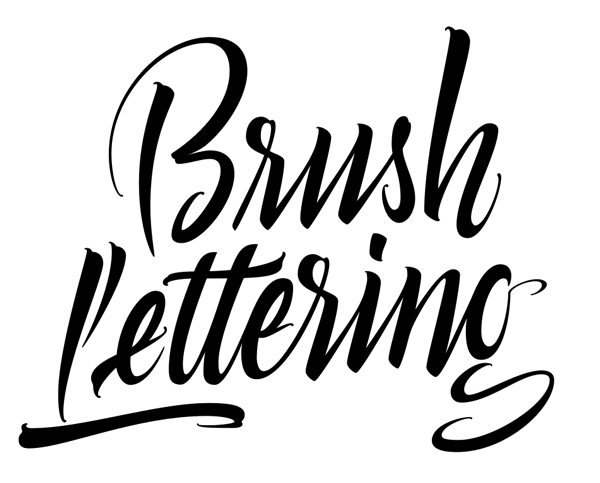 lettering brushlettering brush lettering brush Pentel ink letter type draw Handlettering HAND LETTERING