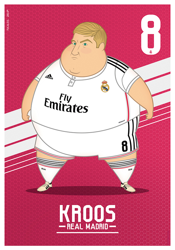 cristiano ronaldo CR7 Toni Kroos kroos benzema james james rodriguez bale gareth bale Real Madrid adidas Futbol football soccer Ronaldo