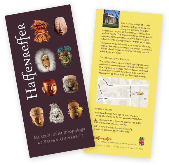 Brown University museum Anthropology masks