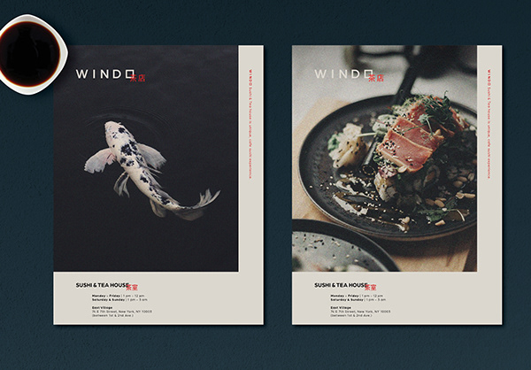 WINDO | Sushi Branding